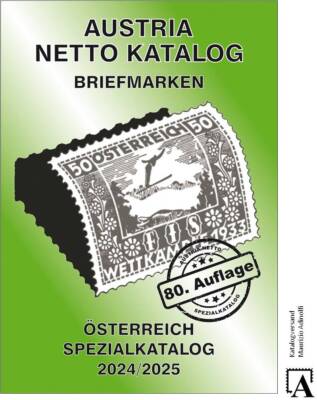 ANK catalogue Austria special 2024/2025 80th edition new Austria net catalogue etc.