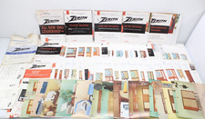 Zenith 1960 Model Specification Sheets TV Radio Phonograph - WATER DAMAGE - LOOK