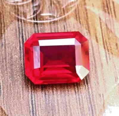 9 Ct+ Natural Certified BURMA Pigeon Blood Red Ruby Unheated Loose Gemstone