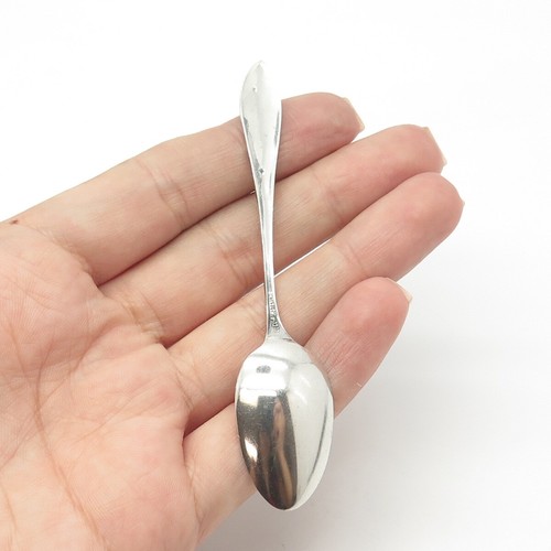 925 Sterling Silver Antique Lous David Andersen Delaware States & Cities Spoon - 第 2/8 張圖片
