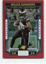 2023 Score Red Zone #245 Miles Sanders NM-MT /20 Carolina Panthers  ID:126393