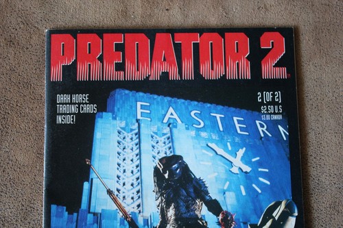 Predator 2 Movie Adaptation #1 & 2 lot Complete Set 1991 Trading Card Insert - Picture 10 of 11