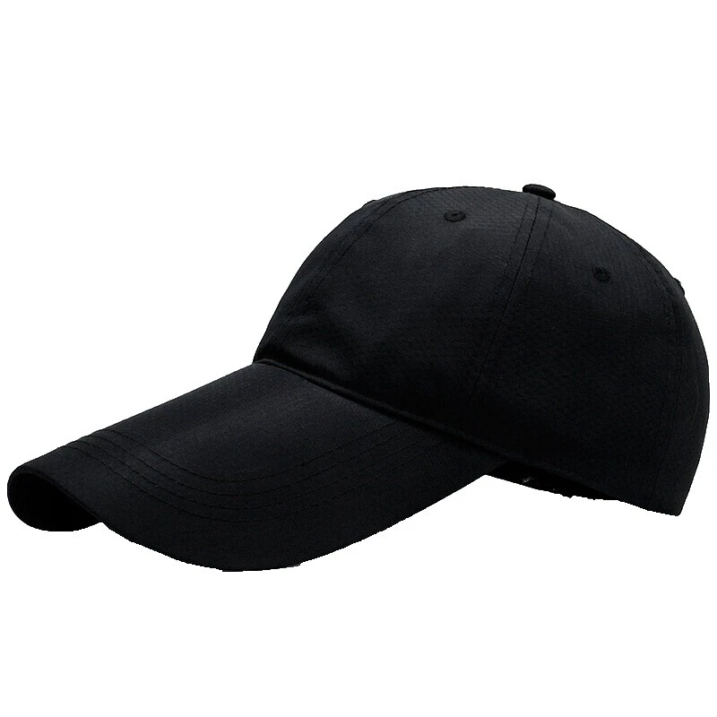 Polyester Baseball Caps Wide Brim Hats for Men