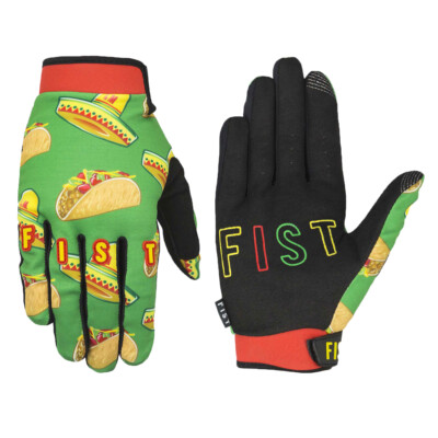 FIST Handwear Logan Martin: Taco Loco MX Off Road Gloves Youth Sizes MD & LG