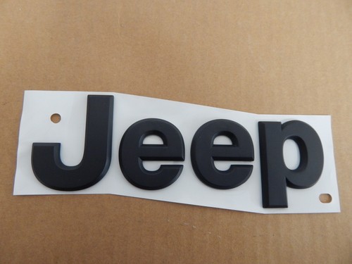 New OEM 2018-2025 Jeep Wrangler JL Gladiator Front Fender Emblem Left or Right - 第 1/4 張圖片