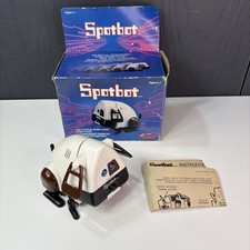 Tomy Spotbot 1985 Vintage Roboter Hundespielz...