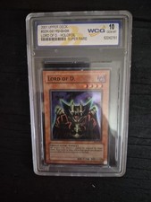 YU-GI-OH! LORD OF D. - HOLOFOIL 2001 Upper Deck SDK-041 WCG GEM-MT 10