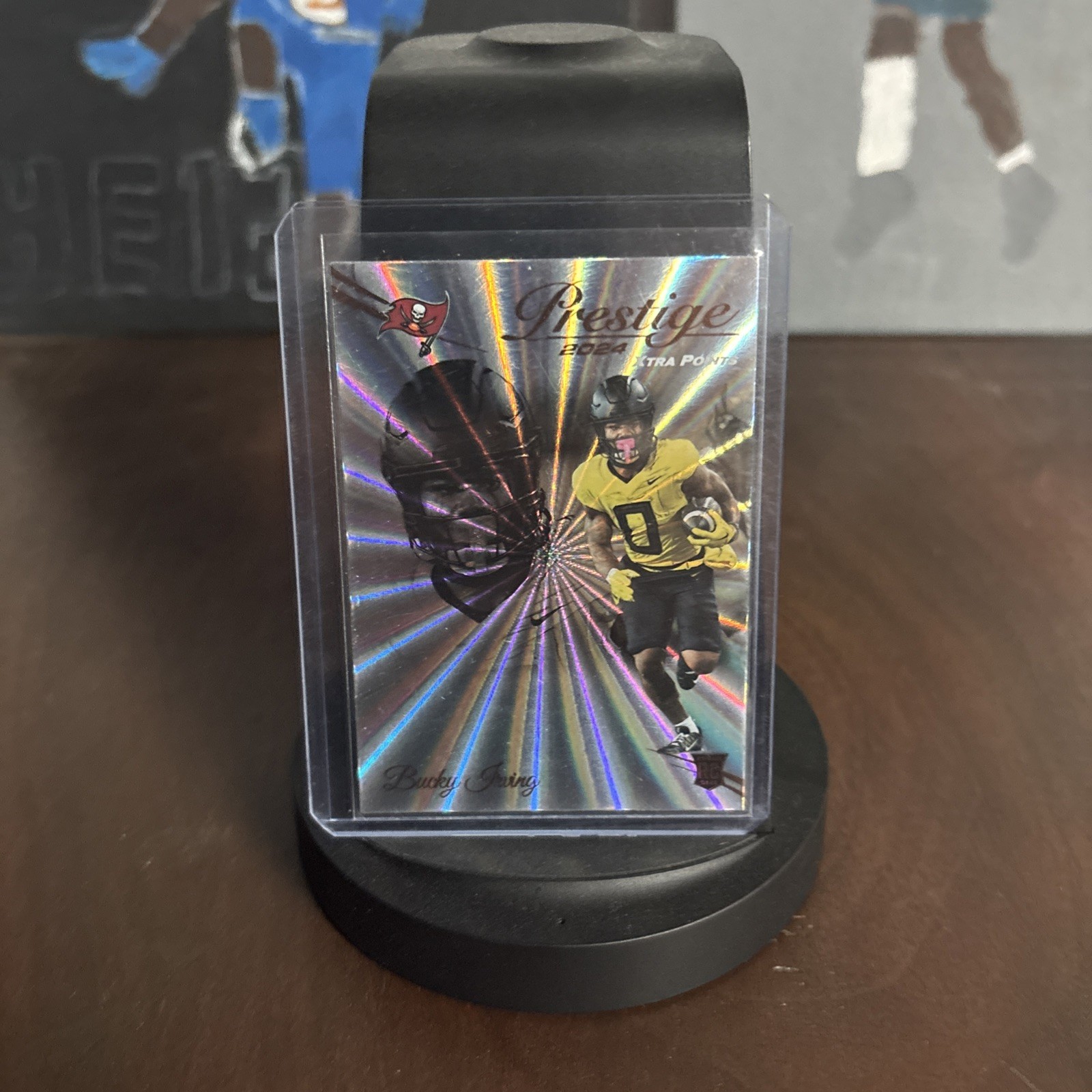 2024 Panini Prestige - Rookies Bucky Irving #379 Xtra Points Sunburst (RC)