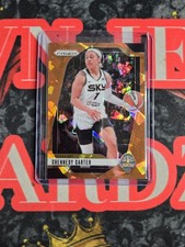 2024 Panini Prizm WNBA - Chennedy Carter #66 Orange Ice Prizm