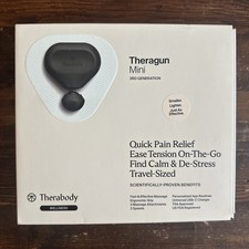 Therabody Theragun Mini 3rd Generation Black NEW