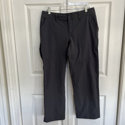 Marmot Women s Size 10 Gray Performance Outdoors Hiking Stretch Mid-Rise Pants