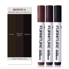 3 PCS Furniture Touch Up Marker Scratch Repair Kit Wood Stain Floor Table