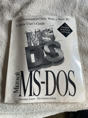 Microsoft MS-DOS / New Still In Shrink Wrap 