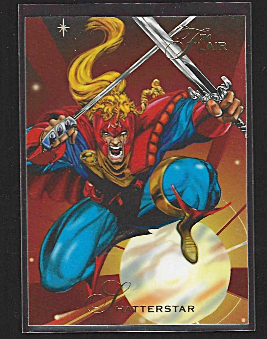 Shatterstar -  1994 Flair Marvel Annual  #79