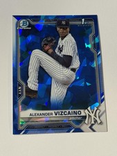 2021 Bowman Chrome Sapphire Edition BCP-212 Alexander Vizcaino Prospects