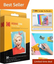 Cost-Effective 20 Sheets of 2x3 ZINK Sticky-Back Photo Paper - Print Post