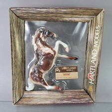 Hartland Models MUSTANG No. 248 Brown  White 9" Horse Rearing Vintage 1984 NEW
