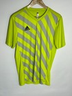 Adidas T-shirt Entrada 22 Graphic Training Tee | Men's | Green/Grey | Medium