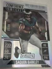 Panini Contenders Saquon Barkley Conference Ticket 77/99 Eagles