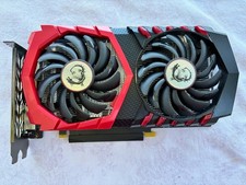 MSI GeForce GTX 1050 Ti Gaming X 4G graphics card. Pre-owned
