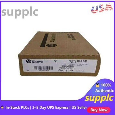 New Factory Sealed AB 1746-ITV16 /C SLC 500 16 point Input Module 1746ITV16