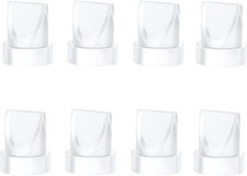 8Pcs Duckbill Valves Compatible with Momcozy M5 Wearable Breast Pump and for Mom