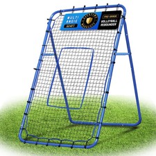 Lacrosse Rebound Net, 6x4ft Volleyball Rebounder for Backyard, Adjustable Ang...