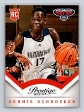 2013-14 Panini Prestige #177 Dennis Schroeder RC Atlanta Hawks