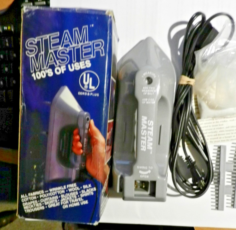 vtg steam master fabric steamer
