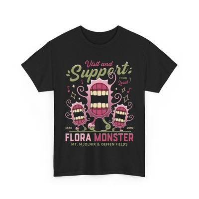 Support Geffen Field Flora Unisex T-Shirt. Ragnarok Online Video Game. Flora.