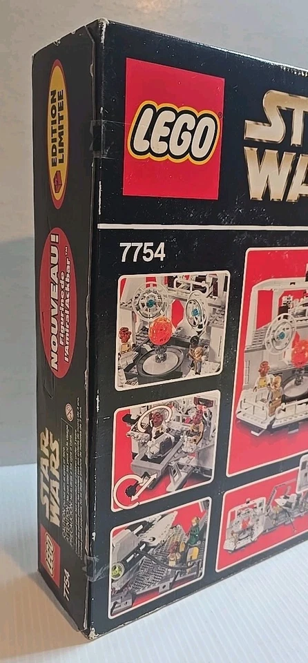 NEW Factory Sealed 2009 LEGO Star Wars 7754 HOME ONE MON CALAMARI STAR CRUISER - Image 4 of 4