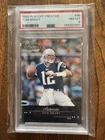 2002 PLAYOFF PRESTIGE #85 TOM BRADY PSA 8