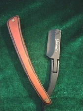 Vincent Flip Razor - Black & Red Wood #VT300-91 Pre-owned 