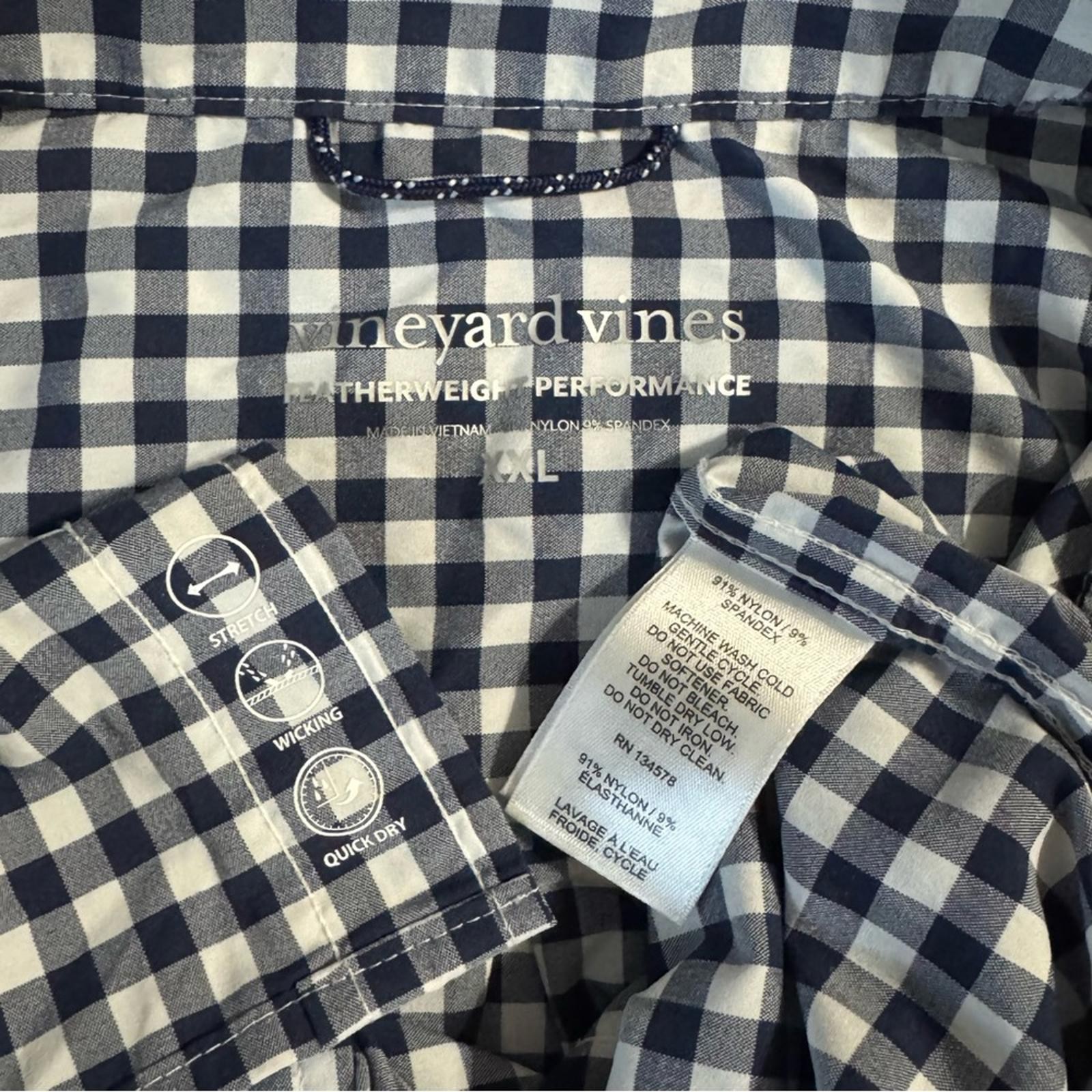 Vineyard Vines Featherweight Gingham Performance … - image 5