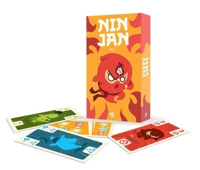 Helvetiq   Ninjan   Card Game   Ages 7+   2-5 Players   15 Minutes Playing Time