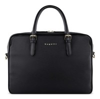 Bugatti Ella Business Bag Businesstasche Tasche Black Saffiano Schwarz Neu