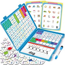 Phonics Magnetic Letter Tiles,Phonics Games Letters,Reading White