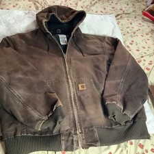  RARE VTG CARHARTT J130 DKB JACKET-X LARGE BROWN CLEAN GOOD CONDITION
