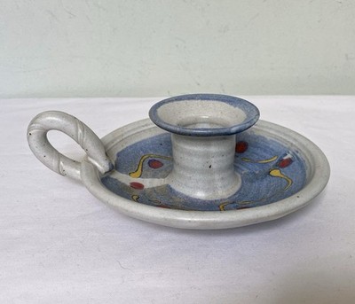 Vintage Dianne Cross Studio Keramik Kerzenhalter Wee Willie Winkie Handarbeit Dekor