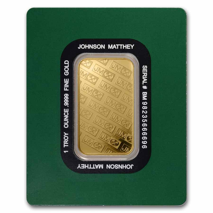 1 oz Gold Bar - Johnson Matthey (In Assay) | eBay
