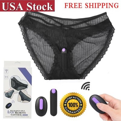 10Function Vibrating Panties Wireless Remote Control Underwear Women Panties 