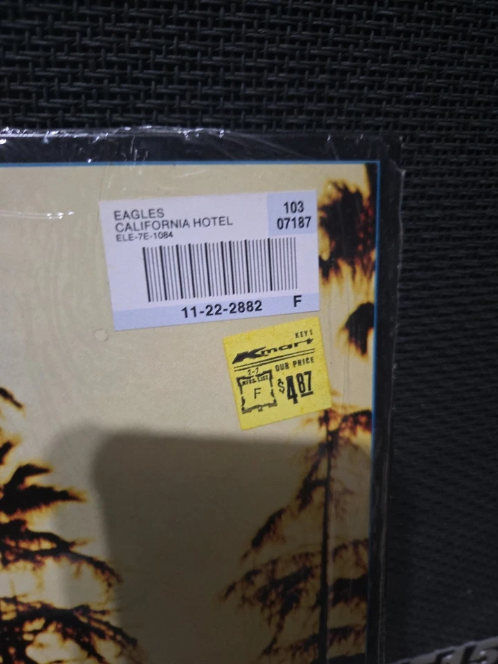 Eagles Hotel California Lp Vinyl 1976 1st Press Shrink/Insert/Hype NM- Foto 4 de 4