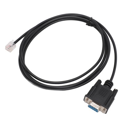 DB9 RS232 To RJ11 6P4C Serial Console Cable PVC 6ft Plug And Play For AP Hot