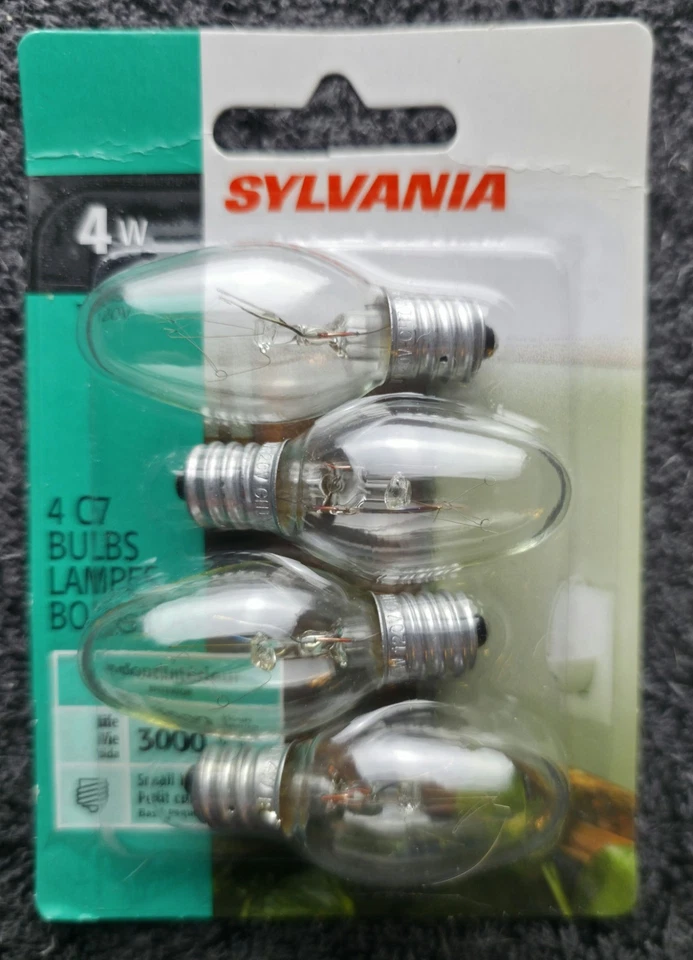 ***New*** Sylvania 4W 4 C7 Bulbs Indoor Interior Light - Image 3 of 4