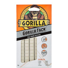 Gorilla Removable Mounting Putty Tack Tabs Squares Sticky Pad Poster Hanging Tak