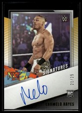 2022 Panini NXT 2.0 WWE #NS-CHY Carmelo Hayes NXT Signatures /25