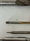 Cleveland HSS Machinist Tool Lot Roughing End Mill End Mills 8-36 Tap Center Dri — photo 8