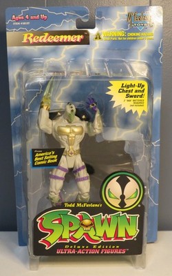 1995 Spawn White Redeemer Deluxe Edition Ultra-Action Mcfarlane Toys super rare