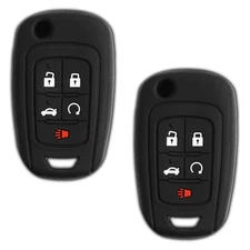 2 Key Fob Remote Skin Shell Case Cover for Chevrolet GMC OHT01060512