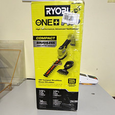 RYOBI 18V ONE+ HP Compact Brushless Cordless Grass Shears 8in PBLSH01BTL